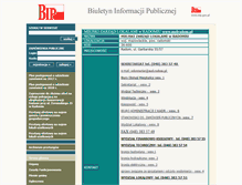 Tablet Screenshot of bip.mzlradom.pl